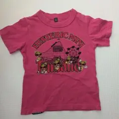 HYSTERIC MINI ピンク Tシャツ