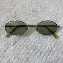 偏光サングラス　薄いグリーン　メンズ