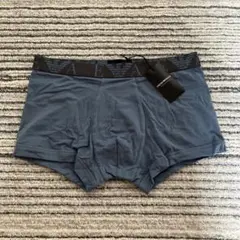 【未使用品】エンポリオアルマーニ ロゴ ボクサーパンツ ブルー Mサイズ
