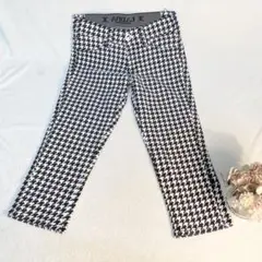 エドウィン SOMETHING EDWIN ハウンドトゥースパンツ Sサイズ