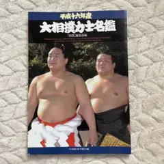 大相撲力士名鑑 平成16年度