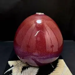茶道具 大型海鼠釉窯変 飾壷 流れ釉 美品 高さ26cm/茶事 茶道具☆時代物☆ 2025年最新】海鼠釉 壺の人気アイテム - メルカリ
