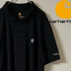 Carhartt（カーハート）ポロシャツ/L/ブラック/US古着