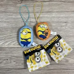 ミニオン　ダイカットマスコット　2点セット