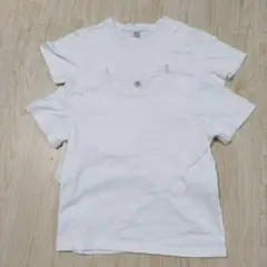 ホワイト Tシャツ 110サイズ 2枚セット