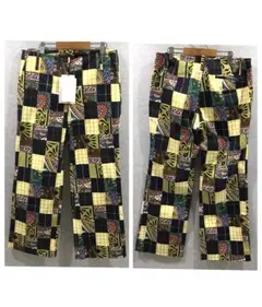新品 JUNKO SHIMADA ペイスリー パッチワーク スラックス 42