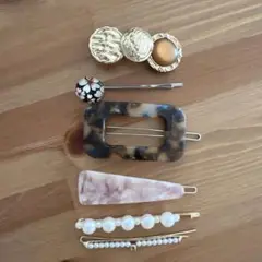 ヘアアクセ　バレッタ　ヘアクリップ