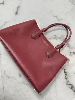 MICHAEL KORS ハンドバッグ ワインレッド
