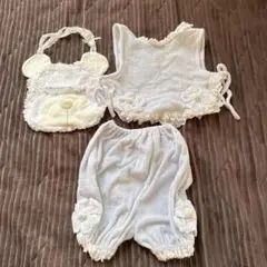 すうぱぴ　様 ANELICO ベビー服　ブルー　ホワイト　3点　セット