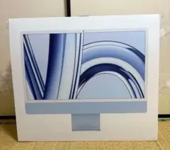 iMac M3 24インチ 8GB 256GB ブルー AppleCare+