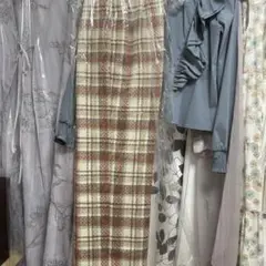 エイミーイストワール 福岡 限定 チェック パンツ