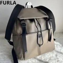 ☆美品☆ FURLA リュック グレージュ レザー ユニセックス