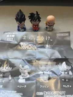 ガシャポンまちぼうけドラゴンボール超　ベジータ　クリリン　ヤムチャ