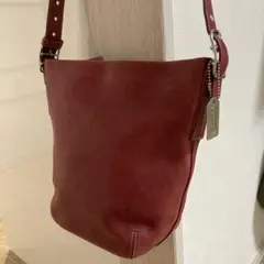 オールドコーチ　ヴィンテージ　レザーショルダーバッグ