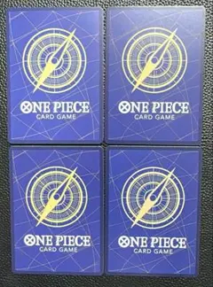 ONE PIECE トレーディングカード 4枚セット