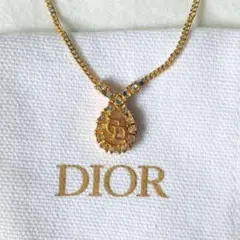 極美品 Christian Dior クリスチャンディオール ネックレス