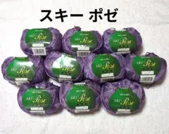 【値下げ】スキー毛糸 《スキー ポゼ》 紫系　10玉