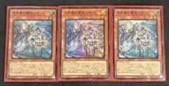 遊戯王　「白き森の聖徒リゼット」 スーパー　3枚セット