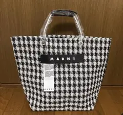 再入荷 ☆ マルニ 千鳥柄トートバッグ