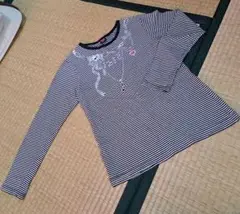mezzo piano　おしゃれ　長袖Tシャツ　150㎝