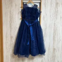 OWIEOW フォマール フォーマルドレス ネイビー　キッズ　女の子　150cm