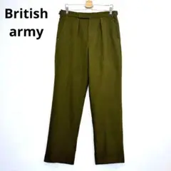 イギリス軍 No.2 ドレスパンツバラックパンツスラックスミリタリー S118