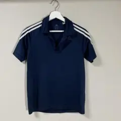 adidas ネイビー ポロシャツ climalite Mサイズ