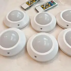 ☆　タップライト 16色 リモコン付き タイマー機能付 照明器具 ダウンライト