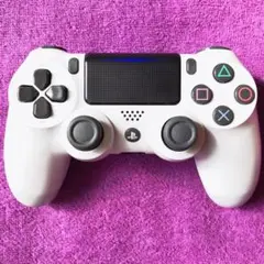 【24時間以内発送】PS4コントローラー純正CUH-ZCT2Jホワイト【超美品】