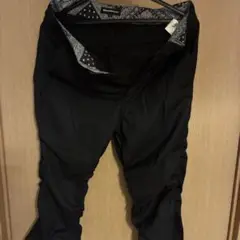 semanticdesign ブラックパンツ M 七分丈