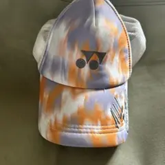 オレンジ紫グラデーションキャップ