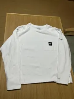 Columbia ホワイト ロングスリーブ Tシャツ S