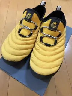 ⭐️美品⭐️ニューバランス　キャラバンモック　スリッポン　キャンプ　イエロー