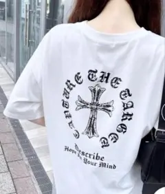 INGNI/イング　白Tシャツ　十字架柄ラインストーン付き　新品未使用