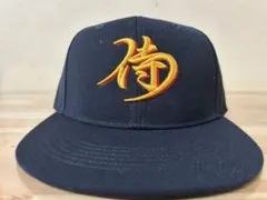 【新品】漢字CAP「侍」 3D刺繍