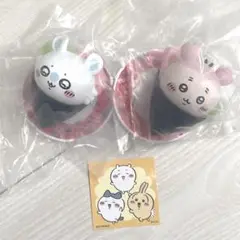 ちいかわ寿司　フィギュアコレクション　モモンガ　古本屋さん　ステッカー