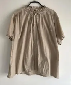 ★グランマママドーター★フリルネックシャツ