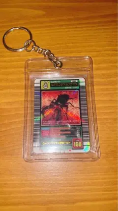ムシキング　ミニチュアカードアクリル3 セアカフタマタクワガタ　ガチャ