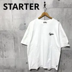 STARTER スターター メンズ ビッグシルエット Tシャツ M ホワイト