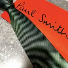 【✨美品✨】Paul Smith ポールスミス ネクタイ ストライプ柄 プリーツ