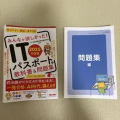2025年度版 みんなが欲しかった! ITパスポートの問題集