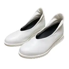 ETUDE BY E レザーシューズ スリッポン WHT 23.0