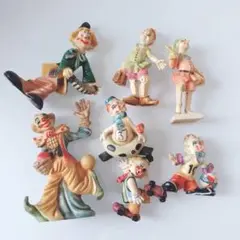 イタリア製 ピエロ フィギュア ヴィンテージ 置物 ITALY