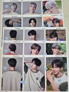 韓国　TXT　ロッテリア　LOTTERIA　フォトカード