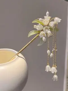 かんざし お花【新品】着物　成人式　結婚式　パーティー 残りわずか！