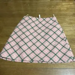 極美品✨miumiu 2022年モデル　チェック柄スカート　ダークグレー Miu Miu ミュウミュウ チェック ミニスカート | グレー