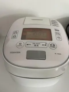 15時までの値段　TOSHIBA IH炊飯器 RC-10E6VS赤 TOSHIBA IH炊飯器 RC-10E6VS赤 TOSHIBA 東芝 TOSHIBA 海外向け