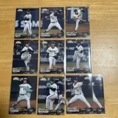 epochオリックス　投手9人セット　山下舜平大選手2枚