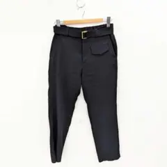 ∀ クルニ FLAP POCKET STARIGHT PANTS スラックス