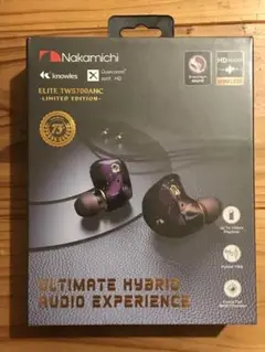 Nakamichi ELITE TW700ANC ノイズキャンセリングイヤフォン Nakamichi Elite (ナカミチ) ワイヤレスイヤホン有線兼用
